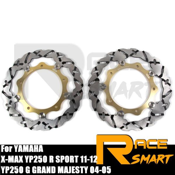 motorcycle cnc front brake discs rotors for x-max yp250 r sport 2011-2012 brake disk yp250g grand majesty 2004-2005 japan
motorcycle cnc front brake discs rotors for x-max yp250 r sport 2011-2012 brake disk yp250g grand majesty 2004-2005 japan