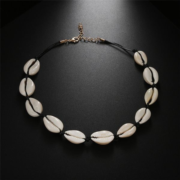 pendant necklaces fashion handmade natural shell necklace seashell cowrie choker women bohemia summer female charm conch beach jewelry, Silver
pendant necklaces fashion handmade natural shell necklace seashell cowrie choker women bohemia summer female charm conch beach jewelry, Silver