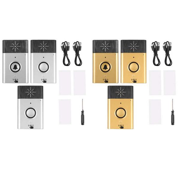 doorbells wireless remote doorbell 300m 2 in 1 intelligent access control system built-in battery for indoor/outdoor convenient
doorbells wireless remote doorbell 300m 2 in 1 intelligent access control system built-in battery for indoor/outdoor convenient
