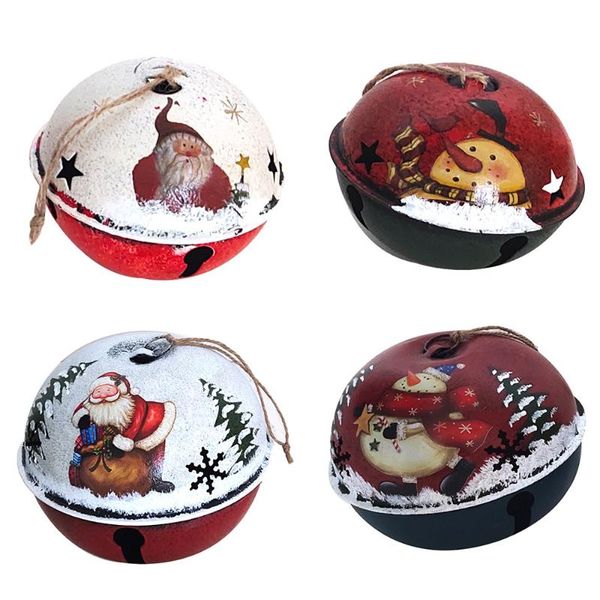 christmas decorations jingle bells cartoon santa/snowman paint bell for tree hanging ornaments crafts festival pendant
christmas decorations jingle bells cartoon santa/snowman paint bell for tree hanging ornaments crafts festival pendant