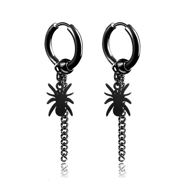 dangle & chandelier punk spider pendant tassel earrings men's stainless steel earring for women circle drop piercing jewelry 1pc, Silver
dangle & chandelier punk spider pendant tassel earrings men's stainless steel earring for women circle drop piercing jewelry 1pc, Silver