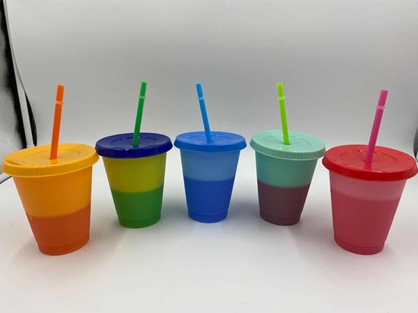 17oz color changing cup mini plastic drinking tumblers with lid and straw candy colors reusable cold drinks cup magic kids tumbler
17oz color changing cup mini plastic drinking tumblers with lid and straw candy colors reusable cold drinks cup magic kids tumbler