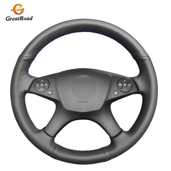 hand-stitched black genuine leather anti-slip car steering wheel cover for w204 c-class 2007-2010 c280 c230
hand-stitched black genuine leather anti-slip car steering wheel cover for w204 c-class 2007-2010 c280 c230