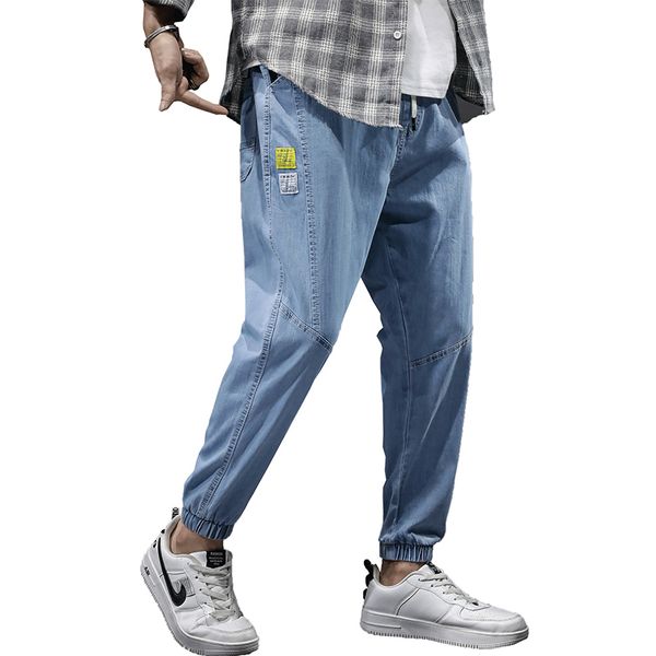 2020 spring and summer new men thin jeans casual stretch slim denim pants light blue black trousers male brand
2020 spring and summer new men thin jeans casual stretch slim denim pants light blue black trousers male brand