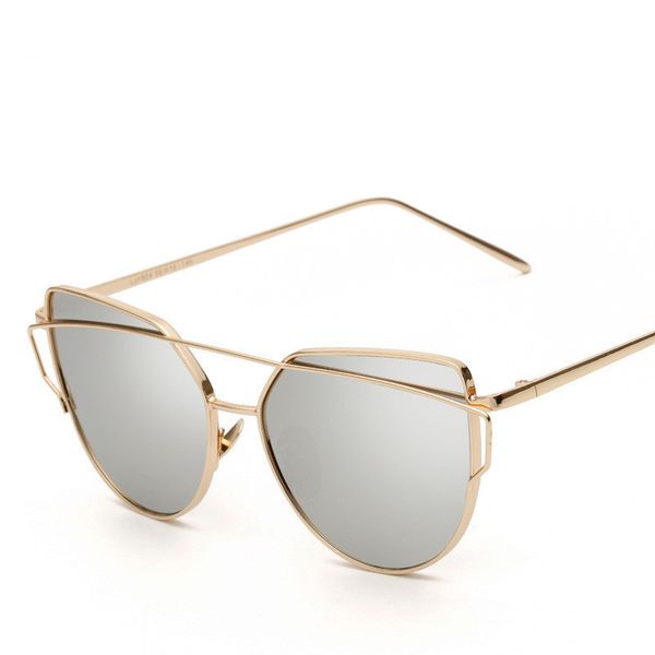 sunglasses zxrcyyl women cat eye design mirror rose gold vintage cateye fashion sun glasses lady eyewear uv400, White;black
sunglasses zxrcyyl women cat eye design mirror rose gold vintage cateye fashion sun glasses lady eyewear uv400, White;black