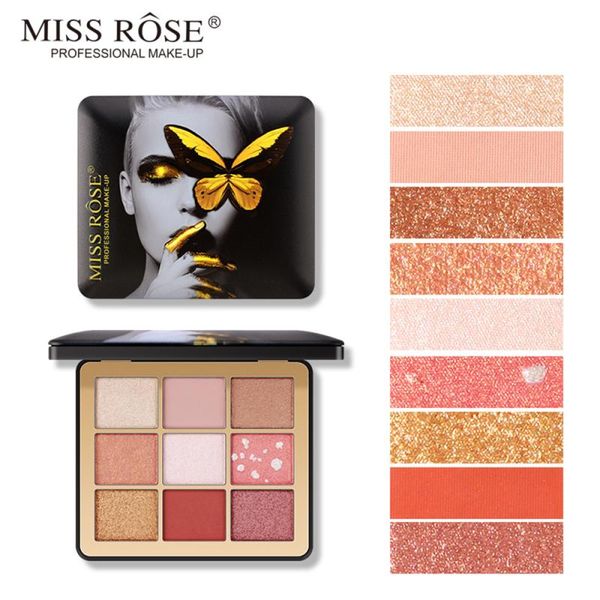 miss rose 9 colors matte pearlescent eyeshadow palette with exquisite packaging pigmented muti-use eye shadow makeup tool tslm1
miss rose 9 colors matte pearlescent eyeshadow palette with exquisite packaging pigmented muti-use eye shadow makeup tool tslm1
