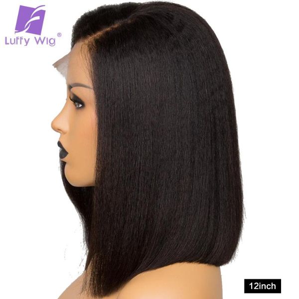 lace wigs luffyhair 5x5 silk base scalp for women brazilian glueless yaki straight human hair short bob, Black;brown
lace wigs luffyhair 5x5 silk base scalp for women brazilian glueless yaki straight human hair short bob, Black;brown