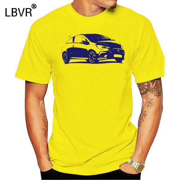 men's tees white & blue corsa vxr opc vauxhall opel t-shirt tee o-neck teenage t-shirt
