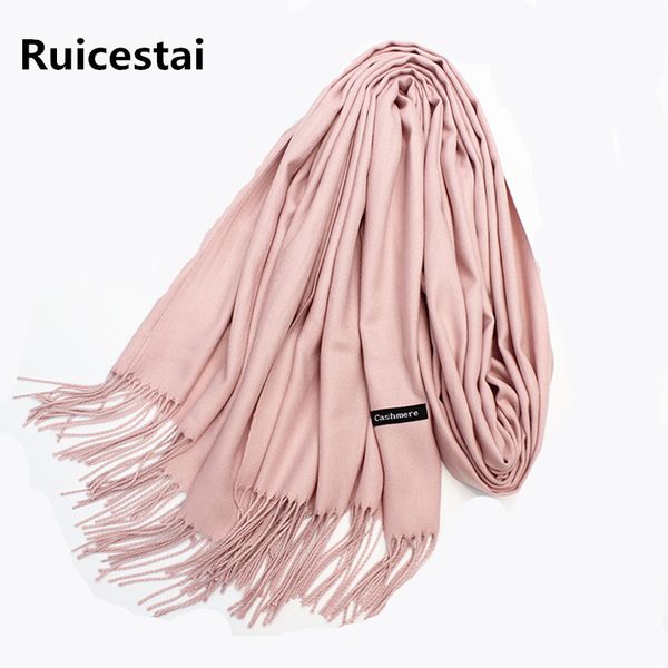 2020 brand women winter scarves shawls cashmere scarf wrap lady solid long size soft bandana foulard female
2020 brand women winter scarves shawls cashmere scarf wrap lady solid long size soft bandana foulard female