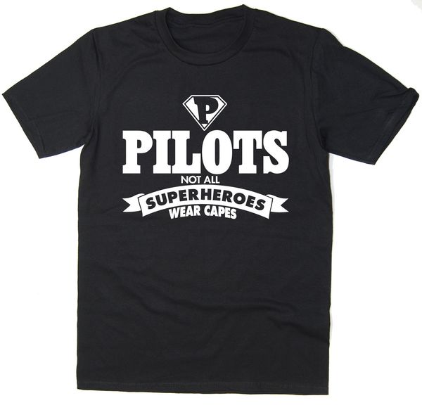 2019 pilots - not all superheroes wear capes - funny t-shirt - many colours
2019 pilots - not all superheroes wear capes - funny t-shirt - many colours
