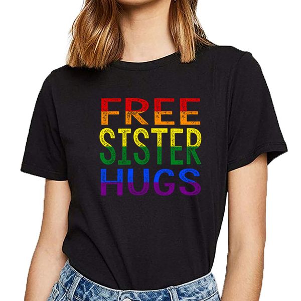 t shirt women sister hugs funny harajuku custom female tshirt 
t shirt women sister hugs funny harajuku custom female tshirt