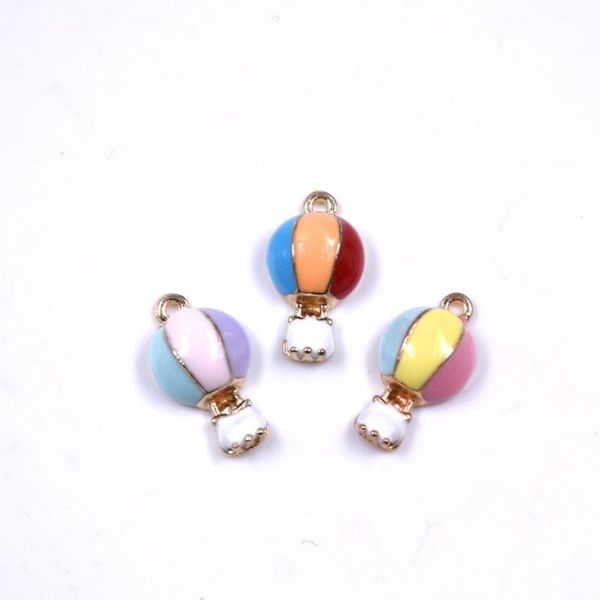 10pcs mixed color 3d air balloon enamel charm pendant for diy handmade earrings necklace jewelry accessaries, Bronze;silver
10pcs mixed color 3d air balloon enamel charm pendant for diy handmade earrings necklace jewelry accessaries, Bronze;silver