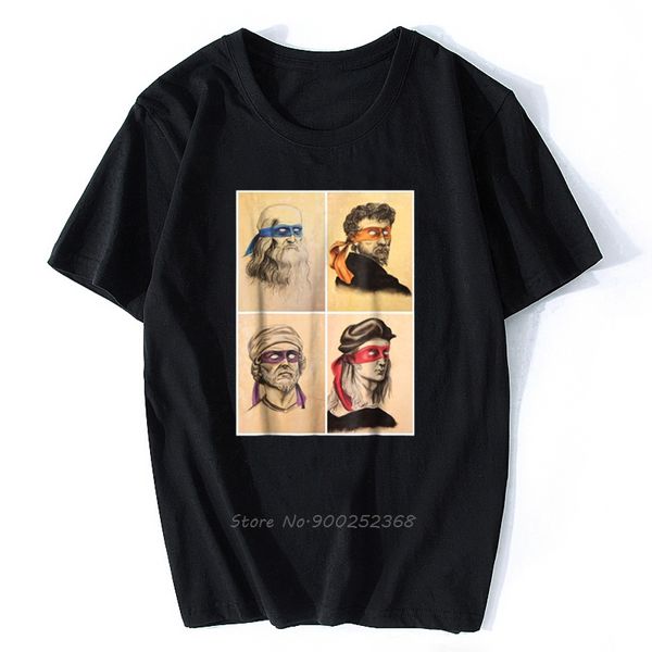 fashion men t shirt renaissance ninja artists poster style pop art t shirt men cotton tshirt hip hop tees harajuku streetwear
fashion men t shirt renaissance ninja artists poster style pop art t shirt men cotton tshirt hip hop tees harajuku streetwear