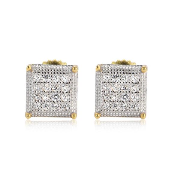 hip hop silver earrings s925 pure silver square micro inlaid zircon earrings hip hop men's earrings, Golden
hip hop silver earrings s925 pure silver square micro inlaid zircon earrings hip hop men's earrings, Golden