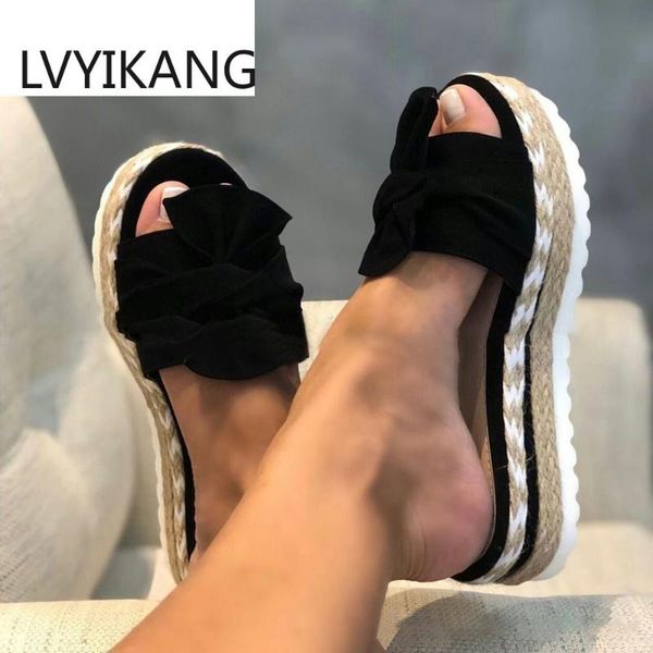 2020 summer fashion sandals shoes women bow summer sandals slipper indoor outdoor flip-flops beach shoes female sandalias, Black
2020 summer fashion sandals shoes women bow summer sandals slipper indoor outdoor flip-flops beach shoes female sandalias, Black