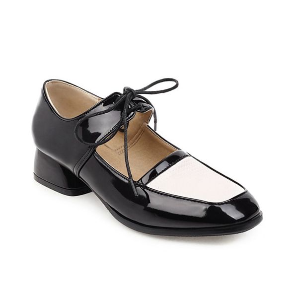 size 34-48 women zapatos de mujer leather fashion platform shallow pumps concise buckle heels 3cm party shoes 654-9, Black
size 34-48 women zapatos de mujer leather fashion platform shallow pumps concise buckle heels 3cm party shoes 654-9, Black