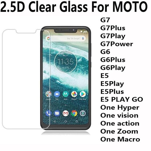 for moto g7 g6 plus play 7power e5 play go one hyper vision one action zoom one macro 2.5d clear tempered glass screen protector
for moto g7 g6 plus play 7power e5 play go one hyper vision one action zoom one macro 2.5d clear tempered glass screen protector
