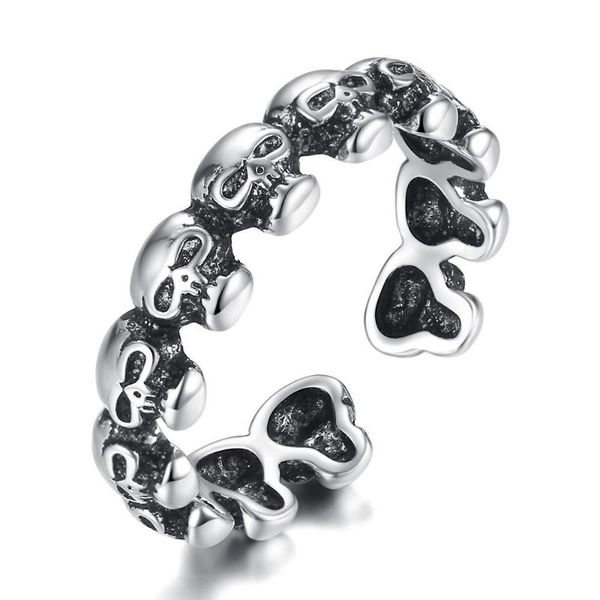 cluster rings arrival 925 sterling silver retro skeleton finger jewelry for women men`s open party ring drop, Golden;silver
cluster rings arrival 925 sterling silver retro skeleton finger jewelry for women men`s open party ring drop, Golden;silver