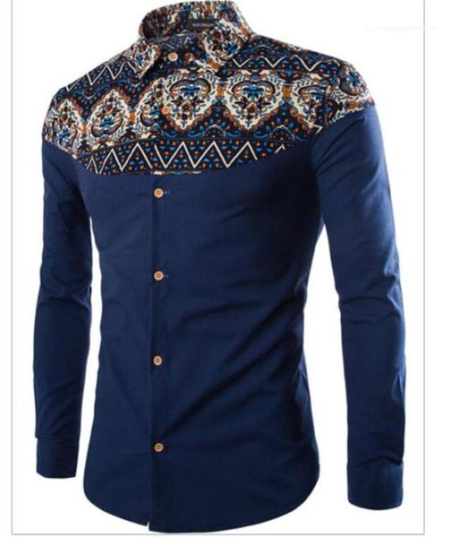 single breasted fashion casual tees new arrvial new designer mens print shirts long sleeve turn-down collar, White;black
single breasted fashion casual tees new arrvial new designer mens print shirts long sleeve turn-down collar, White;black