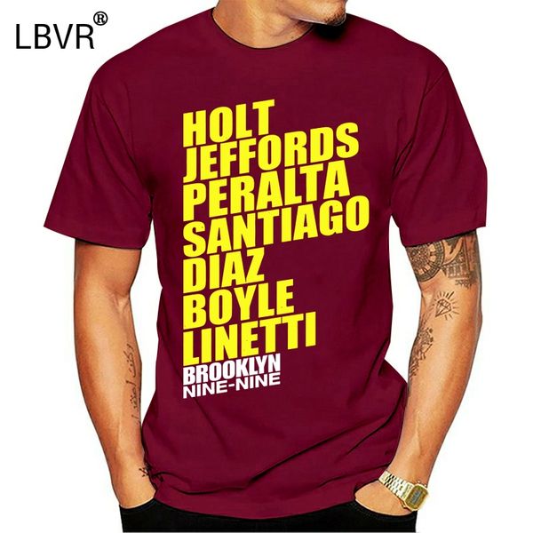 t shirt o neck fashion casual print t shirt brooklyn nine nine names black men's short sleeve t shirt 021084
t shirt o neck fashion casual print t shirt brooklyn nine nine names black men's short sleeve t shirt 021084