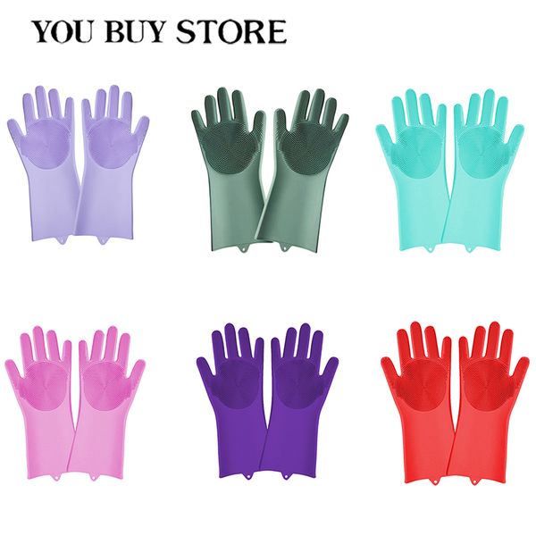 disposable gloves 2pcs/1pair dishwashing cleaning magic silicone rubber ultifunction housework for kitchen car sponge scrub
disposable gloves 2pcs/1pair dishwashing cleaning magic silicone rubber ultifunction housework for kitchen car sponge scrub
