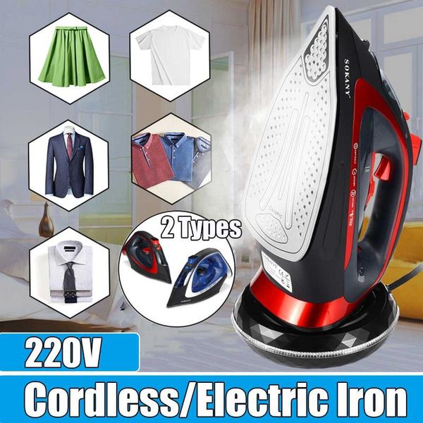 2400w electric steam iron cordless rechargable spray steam iron clothes ironing steamer multifunction adjustable eu plug
2400w electric steam iron cordless rechargable spray steam iron clothes ironing steamer multifunction adjustable eu plug