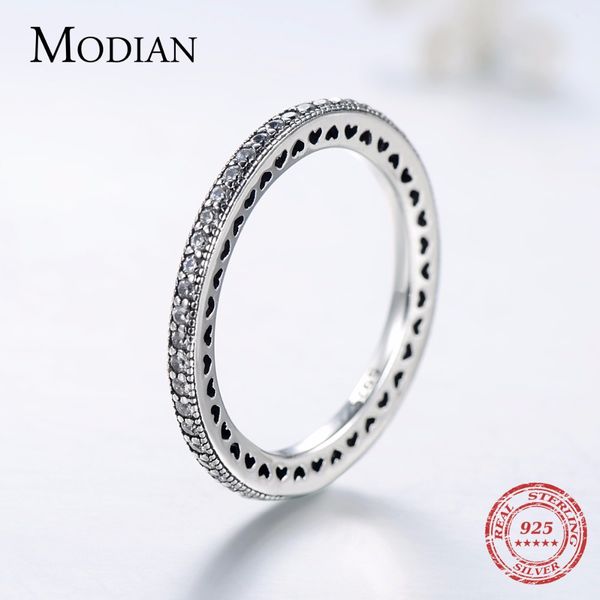 modian romantic 100% 925 sterling silver forever love hearts gold color finger ring for women wedding clear cz silver jewelry, Golden;silver
modian romantic 100% 925 sterling silver forever love hearts gold color finger ring for women wedding clear cz silver jewelry, Golden;silver