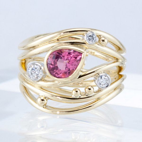 huitan fashion 5 row hollow band design inlaid red crystal zircon gorgeous ring for women wedding dance party stylish jewelry, Slivery;golden
huitan fashion 5 row hollow band design inlaid red crystal zircon gorgeous ring for women wedding dance party stylish jewelry, Slivery;golden