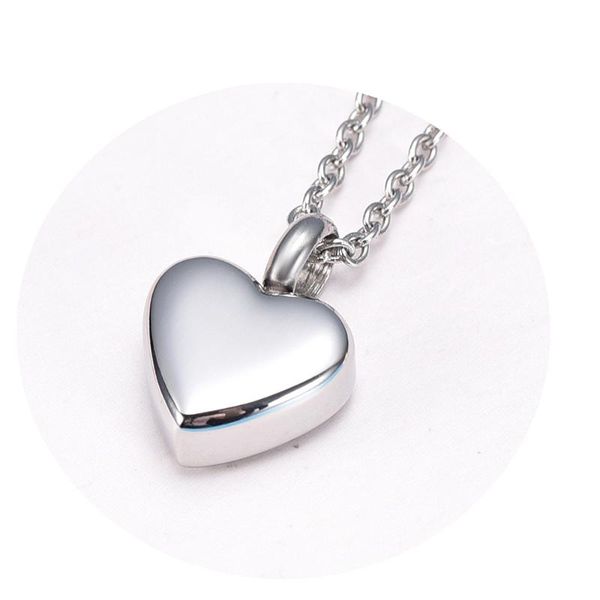 pendant necklaces lkj9412 steel, gold and pink blank slider mini heart cremation urn necklace engravable memorial ash keepsake jewelry 13mm*, Silver
pendant necklaces lkj9412 steel, gold and pink blank slider mini heart cremation urn necklace engravable memorial ash keepsake jewelry 13mm*, Silver