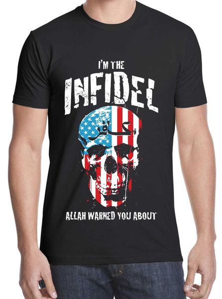 2019 new t-shirt i'm the indifidel new infidel usa flag retno t-shirt s - 3xl custom logo
2019 new t-shirt i'm the indifidel new infidel usa flag retno t-shirt s - 3xl custom logo