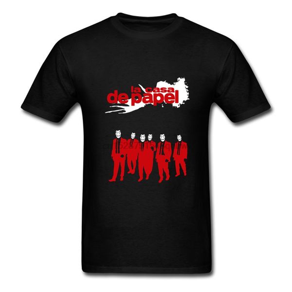 famous house of paper money heist la casa de papel t shirt short sleeve hip-hop sales cotton team tee camiseta
famous house of paper money heist la casa de papel t shirt short sleeve hip-hop sales cotton team tee camiseta
