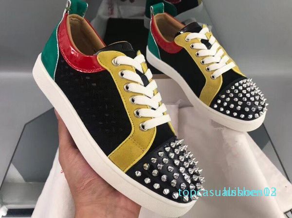 designer red bottom loafers for men women casual shoes genuine leather slip on platform sneakers wedding party flats men shoes c yuo l12, Black
designer red bottom loafers for men women casual shoes genuine leather slip on platform sneakers wedding party flats men shoes c yuo l12, Black