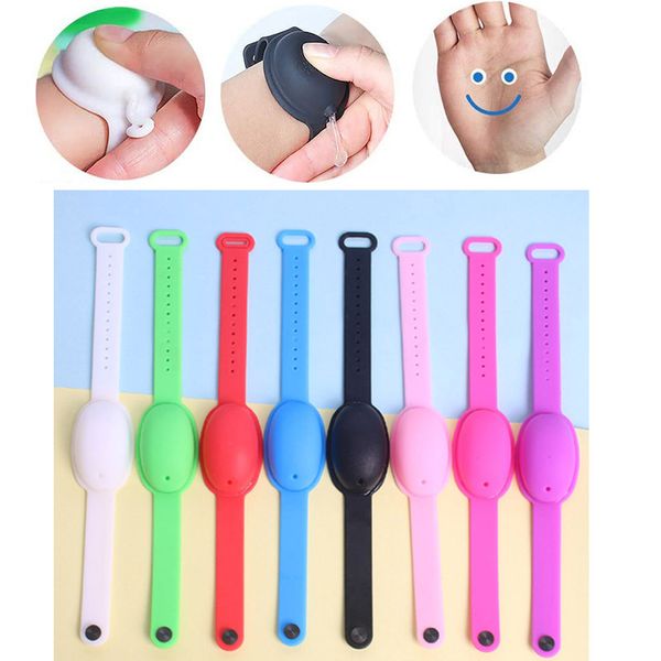 empty hand sanitizer disinfectant silicone bracelet wristband dispenser wearable hand washing lotion liquid soap dispenser pumps
empty hand sanitizer disinfectant silicone bracelet wristband dispenser wearable hand washing lotion liquid soap dispenser pumps