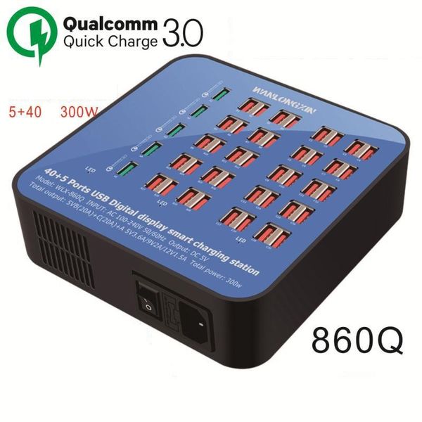 45 ports usb hub smart charging station multi port speed wall charger dock charger with 5 qc 3.0 fast charger ports
45 ports usb hub smart charging station multi port speed wall charger dock charger with 5 qc 3.0 fast charger ports