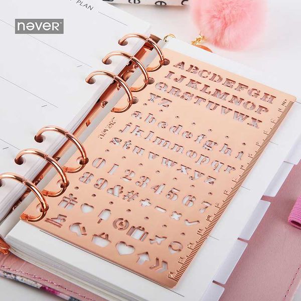 never rose gold stencils ruler notebook diary metal ruler scrapbooking drawing kawaii stationery store office & school supplies, Purple;pink
never rose gold stencils ruler notebook diary metal ruler scrapbooking drawing kawaii stationery store office & school supplies, Purple;pink