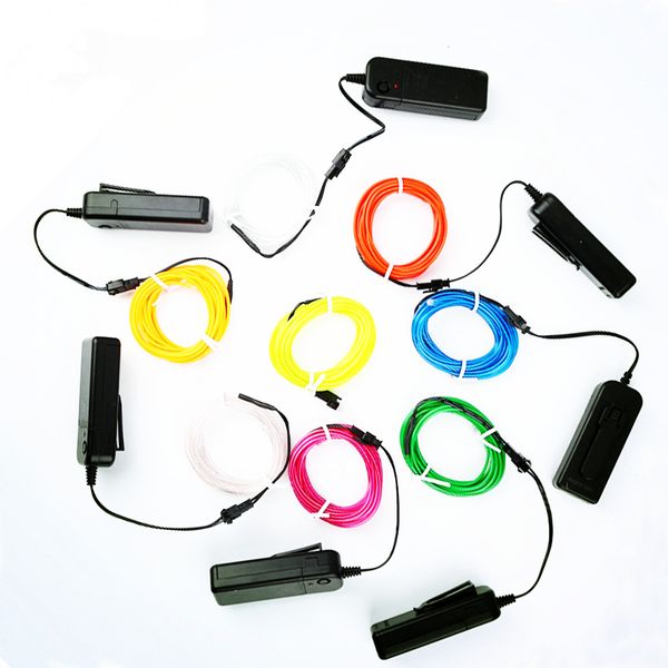 flexible neon light 1m/3m/5m 3v glow el wire rope tape cable strip led neon lights shoes clothing car waterproof led strip
flexible neon light 1m/3m/5m 3v glow el wire rope tape cable strip led neon lights shoes clothing car waterproof led strip