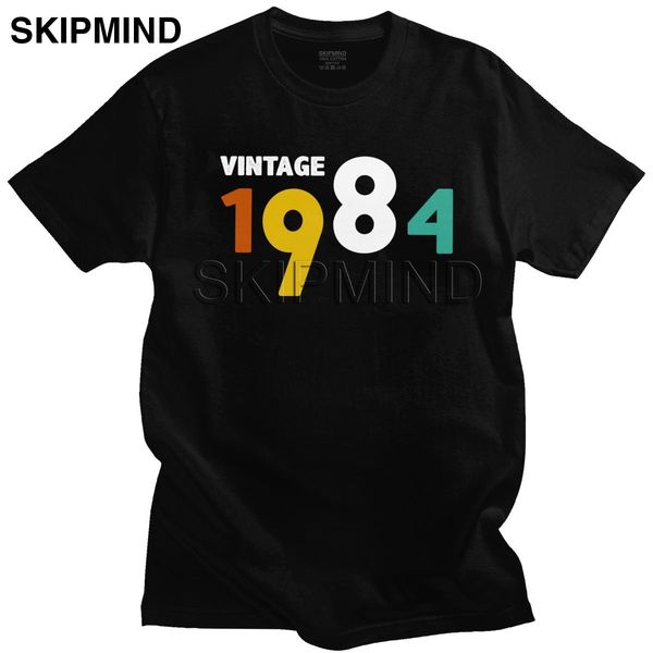 handsome t shirt men retro born in 1984 short sleeved pure cotton t-shirt round collar leisure 36 years old birth year gift tee
handsome t shirt men retro born in 1984 short sleeved pure cotton t-shirt round collar leisure 36 years old birth year gift tee