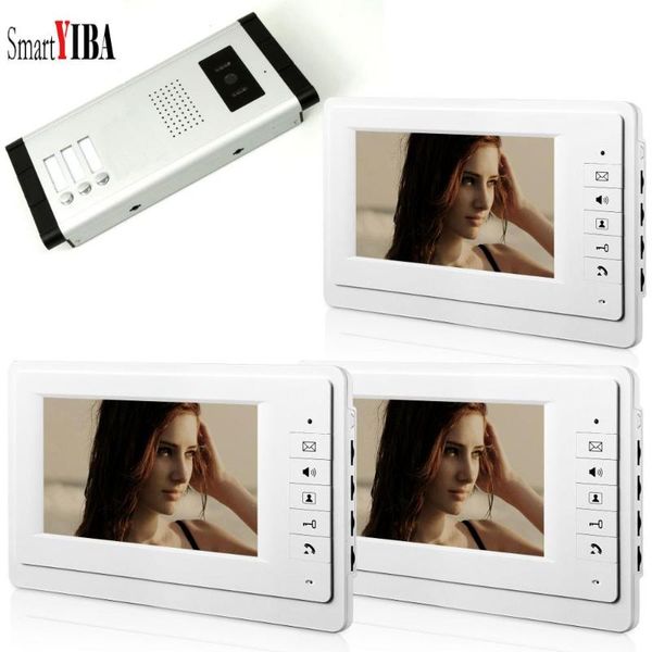 video door phones smartyiba apartment intercom entry system 3 monitor 7" hd color phone doorbell houses
video door phones smartyiba apartment intercom entry system 3 monitor 7" hd color phone doorbell houses
