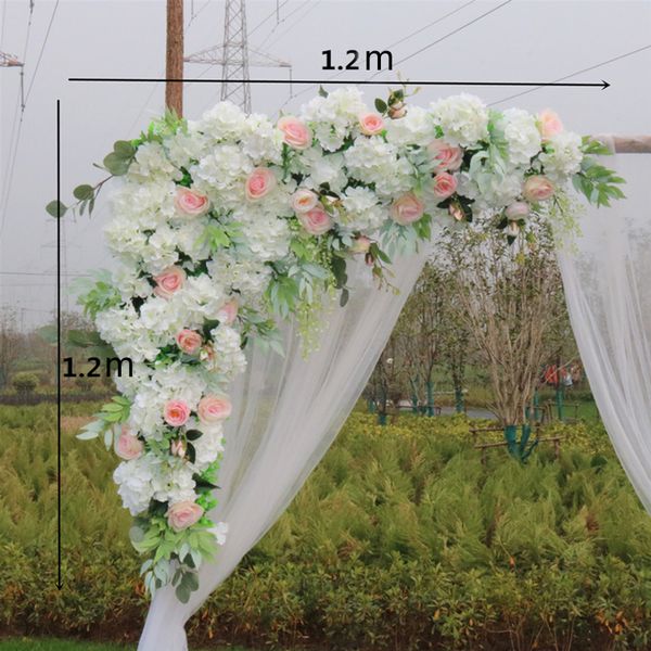 1set 120cm european style diy wedding stage decor artificial flower wall arch silk rose peony plant mix design decor flower wall
1set 120cm european style diy wedding stage decor artificial flower wall arch silk rose peony plant mix design decor flower wall