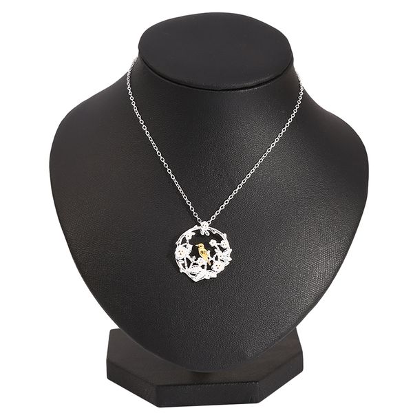 copper necklace for women man bird kissing flower gold and silver color pendant necklace engagement jewelry
copper necklace for women man bird kissing flower gold and silver color pendant necklace engagement jewelry