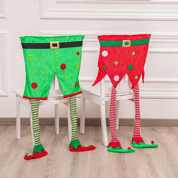 christmas decoration red green long-legged pants elf chair cover holiday home l restaurant chair cover decoration
christmas decoration red green long-legged pants elf chair cover holiday home l restaurant chair cover decoration