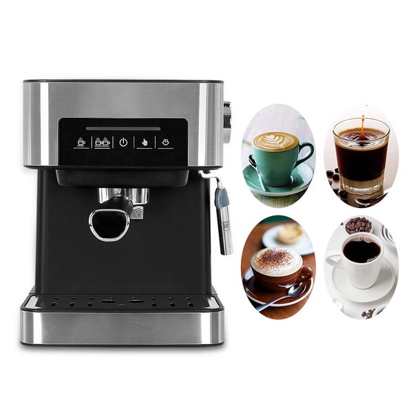 Semi-automatic Household 20Bar Espresso Coffee Maker Machine Stainless Steel Coffee Machine Italian Coffee Maker for home
Semi-automatic Household 20Bar Espresso Coffee Maker Machine Stainless Steel Coffee Machine Italian Coffee Maker for home