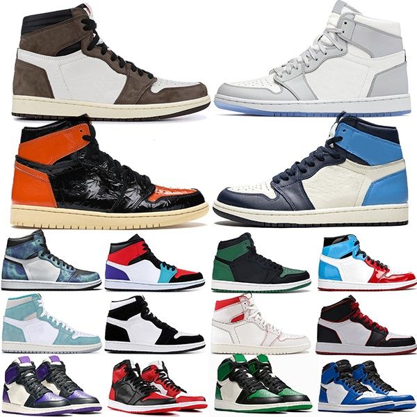 jumpman 1 mens basketball shoes 1s royal toe pine green court purple obsidian tie dye smoke grey womens sports sneakers size 36-46
jumpman 1 mens basketball shoes 1s royal toe pine green court purple obsidian tie dye smoke grey womens sports sneakers size 36-46