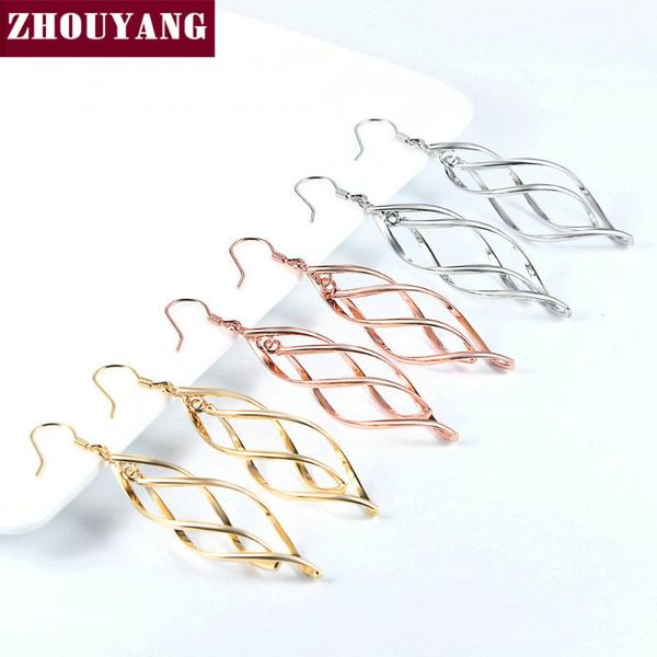 dangle & chandelier earrings for women girls simple stytal spiral 3 color choices fashion jewelry party birthday gift e313 e314 e315 zhouyan, Silver
dangle & chandelier earrings for women girls simple stytal spiral 3 color choices fashion jewelry party birthday gift e313 e314 e315 zhouyan, Silver
