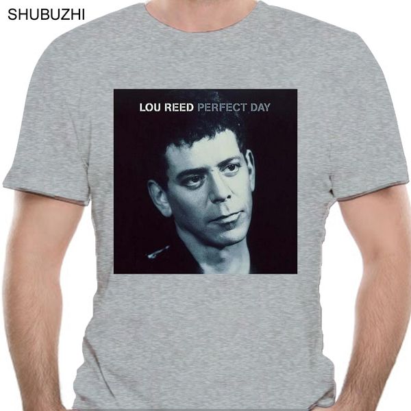 men t shirt t-shirt lou reed perfect day black tshirts women t-shirt male brand teeshirt men summer cotton t shirt