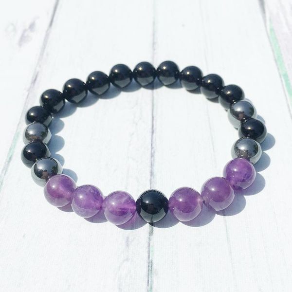 mg0446 8 mm black onyx women`s bracelet natural a methyst yoga bracelet grounding protecting energy jewelry gem stone
mg0446 8 mm black onyx women`s bracelet natural a methyst yoga bracelet grounding protecting energy jewelry gem stone