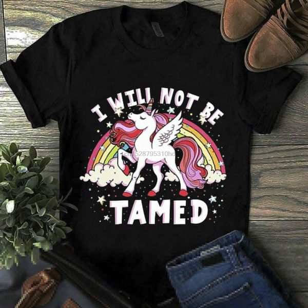 lovers i will not be tamed t shirt black cotton men s 6xl us supplier
