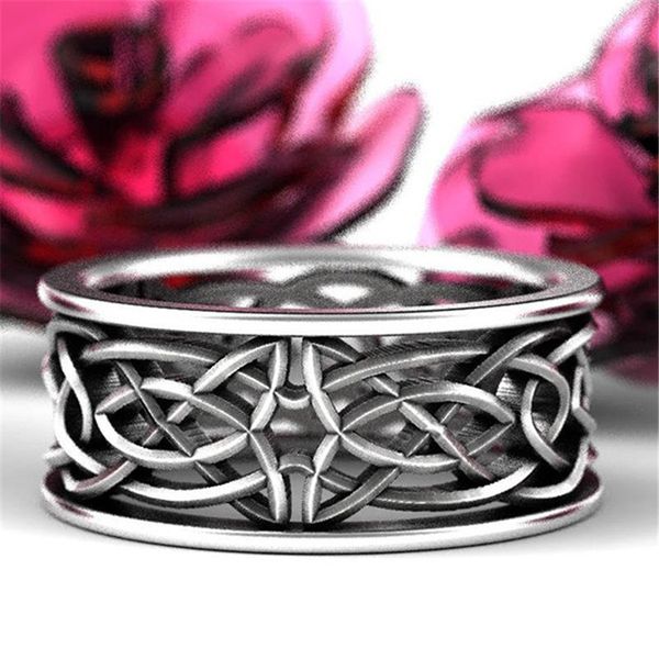 fdlk vintage women's nordic knot ring personality infinity intertwined alloy wedding ring cross jewelry for gifts, Golden;silver
fdlk vintage women's nordic knot ring personality infinity intertwined alloy wedding ring cross jewelry for gifts, Golden;silver