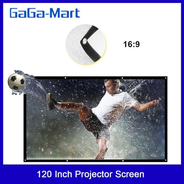 projection screens h120 120'' portable projector screen hd 16:9 white dacron 120" diagonal video foldable wall mounted for ho
projection screens h120 120'' portable projector screen hd 16:9 white dacron 120" diagonal video foldable wall mounted for ho
