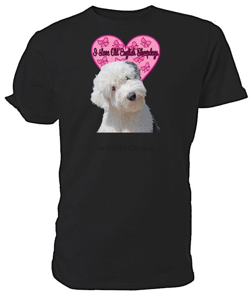 old english sheepdog t shirt - choice size colours
